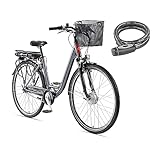 Telefunken E-Bike 28 Zoll Fahrrad für Damen & Herren | Pedelec Citybike mit...
