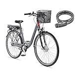 TELEFUNKEN E-Bike 28 Zoll Elektrofahrrad Alu mit 7-Gang Shimano Nabenschaltung,...