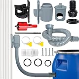 Regenwassersammler, Regensammler für Quadratische Fallrohre 60-80 mm, Fallrohr...