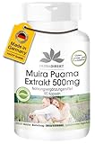 Muira Puama Kapseln 500mg - 90 Kapseln - Hochdosiert - Vegan | HERBADIREKT by...