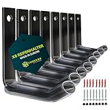 Yourkon Wandhalterung für Autoreifen 8 er Set Felgenhalter Garage 8er Wand Set...