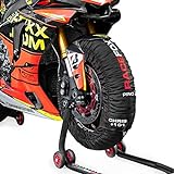 RACEFOXX PRO DIGITAL Reifenwärmer Tyre Warmers bis max. 99° C SUPERBIKE,...