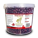 SUPRAVIT Hagebutten Pferd | Mit viel Vitamin C für Pferde und Ponys | 2kg Eimer...