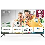 CHiQ LED Fernseher,L40G7L,40 Zoll FHD Smart TV,Android11,HDR,DBX-tv,WiFi,...