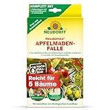 Neudorff Neudomon ApfelmadenFalle – Nachfüllbare Falle mit Speziallockstoff...