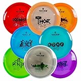 Viking Discs Storm Disc Golf Set – 8 Frisbee Scheiben für Jede Distanz, PDGA...