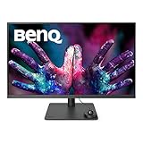 BenQ PD3205U Grafiker Monitor (AQCOLOR Technologie, 32 Zoll, 4K UHD, IPS, USB-C...