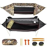 Night Cat Hängematte Zelt mit Moskitonetz wasserdichte Regenfliege Für 1...