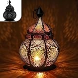 Gadgy Orientalische Lampe Metall - Marokkanisches Lampe mit Schatteneffekt -...