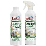 PASTACLEAN 2x 500ml Insektenabwehr | Insektenschutz vor Mücken, Zecken,...