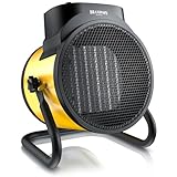 Brandson - Heizlüfter 3000 Watt - Keramik Heizstrahler - Raumtrockner...