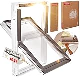 VELUX Kunststoff Dachfenster 'Energie Technology' mit 3-fach Verglasung inkl....