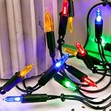 hellum Innen Lichterkette Weihnachtsbaum mit 100 bunten Lichter, Weihnachtsdeko...