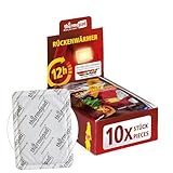 THERMOPAD Rückenwärmer – DAS ORIGINAL: 10x Wärmepflaster für den Rücken I...