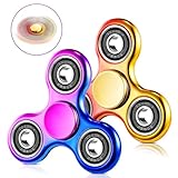 SCIONE 2 Stück Fidget Spinner Regenbogen Sensorisches Hand Fidget Toy, Angst...