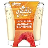 Glade (Brise) Duft-Kerze im Glas, Mandarin & Sunshine, bis zu 30 Stunden...