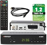 RED OPTICUM HD Sat Receiver für Satellitenschüssel mit Aufnahmefunktion S-Box...