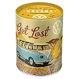 Nostalgic-Art Retro Spardose, 1 l, VW Bulli – Let's Get Lost – Volkswagen...