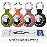 AirTag Schlüsselanhänger mit wasserdichter Hülle, 360° stoßfester...