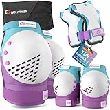 GATE FITNESS® Protektoren Set für Kinde & Erwachsene - Schutzausrüstung Set...