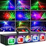 Ehaho Discolicht Partylicht L2500, Musikgesteuert DJ Disco Licht mit DMX 512,...