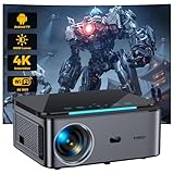 Beamer【Android TV】 XIWBSY 20000 Lumen Beamer 4K Heimkino, 5G WiFi Bluetooth...