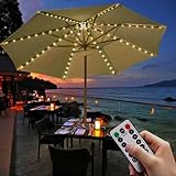 Sonnenschirmbeleuchtung,Garten-Sonnenschirmlichterkette,LED-Sonnenschirm-Lichterk...