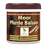 abeko Moor Pferde Balsam mit Teufelskralle hochdosiert, wärmend, mit Rosmarin,...