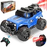 VATOS Ferngesteuertes Auto für Kinder, RC Monster Truck mit Spray & Leuchten,...