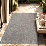 Paco Home Outdoor Teppich Flachgewebe Sisaloptik Modern Einfarbig meliert...
