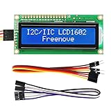 Freenove I2C IIC LCD 1602 Module, New Type TWI Serial 16x2 Display, Compatible...