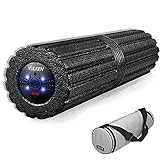 Vulken Faszienrolle Vibration Massagerolle 43cm mit Intensiver Tiefenvibration...