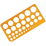 Kreisschablone zum Zeichnen Kreis Schablone Vorlage Kreisschablone Mars...