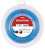 Kirschbaum Unisex – Erwachsene Pro Line Evolution Tennis-Saite, blau, 1,25 mm...