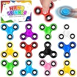 SCIONE 12er-Set Fidget Spinner für Kinder – 6,3 cm sensorisches Spielzeug...