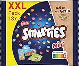 Nestlé SMARTIES Mini XXL Beutel, bunte Schokolinsen, ideal zum Teilen und...
