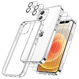 JETech 5 in 1 Hülle für iPhone 12 Mini 5,4 Zoll mit 2 Stück Schutzfolie und...