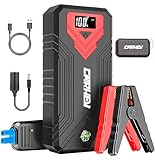 CARHEV Starthilfe Powerbank für pkw, 3000A Spitzenstrom Auto Starthilfe...