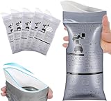 2XK-NOV 12 Stück Einweg-Urinbeutel für Unterwegs, Mobile Notfalltoilette im...