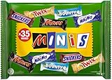 Mars Mixed Minis 710g, Bounty, Snickers, Twix, Mars Mini Schokoriegel Mix,...