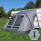 your GEAR Luftvorzelt Vicenza 350E AIR - aufblasbares Vorzelt 350 x 250 cm...