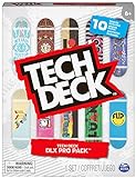 Tech Deck - DLX Pro Fingerboard 10er-Set mit angesagtesten Skateboard-Designs -...
