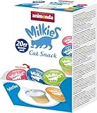 animonda Milkies Selection (20 Cups à 15 g), leicht verdauliche Katzenmilch...