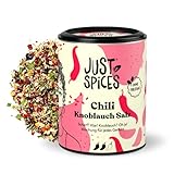 Just Spices Chili Knoblauch Salz I Gewürzmix, der zu allen Gerichten schmeckt I...