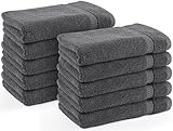 Utopia Towels - 10er Pack Gästehandtücher 30x50 cm mit Aufhängeschlaufe,100%...