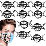 SALPPLEA Masken Abstandshalter 10 Stück Silikon Maskenhalter 3D Maske-Bracket...