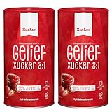 Xucker 3:1 Gelierxucker mit Xylit 2x 1kg - leckere Gelierzucker Alternative mit...