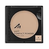 Manhattan Soft Compact Powder, Helles Kompakt Puder mit Puderquaste für einen...