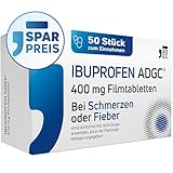 IBUPROFEN ADGC® 400mg - 50 Stück - gegen leichte bis mäßige Schmerzen wie...