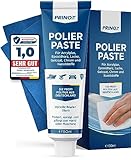 PRINOX® 150ml Polierpaste inkl. Profi Poliertuch I Politur für Acrylglas,...